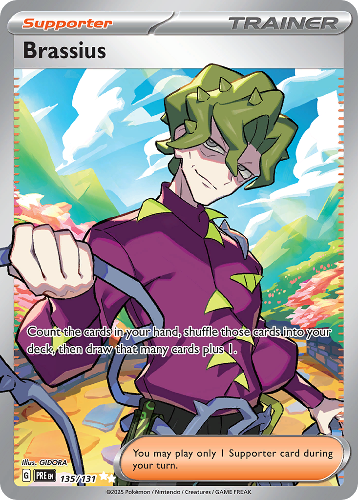 Brassius 135/131 Ultra Rare | Prismatic Evolutions | Pokemon Card