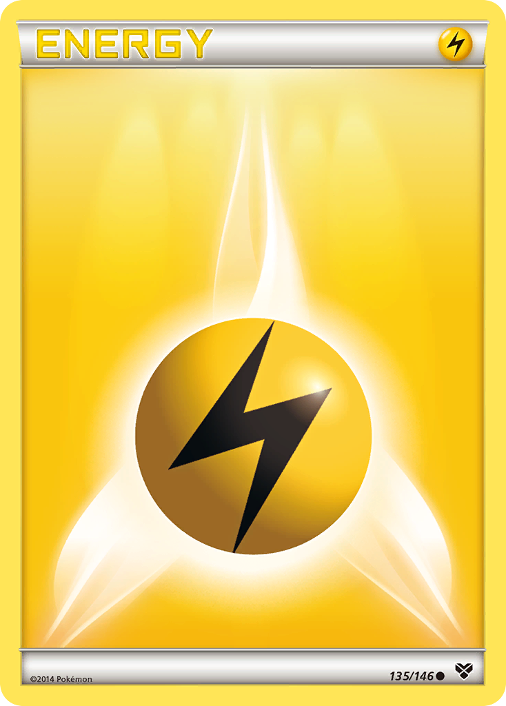 Lightning Energy 135/146 Common | XY | Pokemon Card