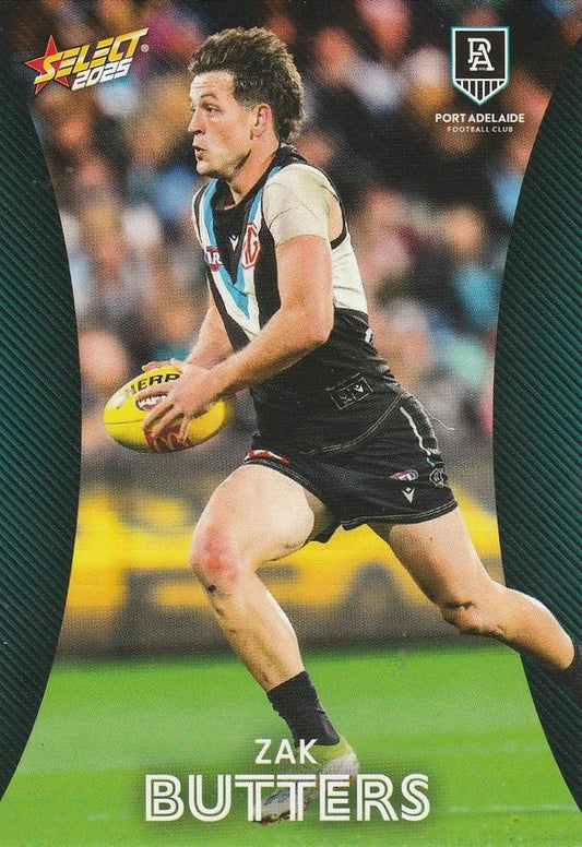 Zak Butters #136 Port Adelaide Power | 2025 Select AFL Footy Stars | Trading Card
