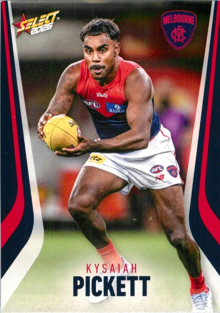 Kysaiah Pickett #138 Melbourne Demons | 2026 Select AFL Footy Stars | Trading Card