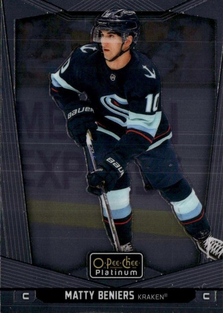 Matty Beniers #139 Seattle Kraken | 2024-25 O-Pee-Chee Platinum | NHL Trading Card
