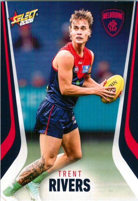 Trent Rivers #139 Melbourne Demons | 2026 Select AFL Footy Stars | Trading Card