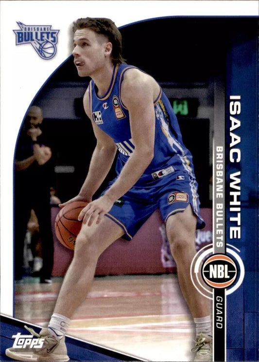 Isaac White #13 Brisbane Bullets | 2023-24 Topps NBL | NBL Trading Card