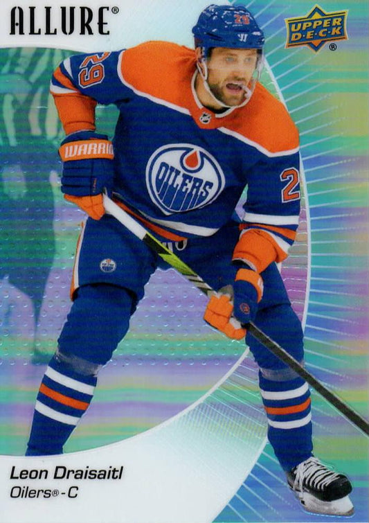 Leon Draisaitl #13 Edmonton Oilers | 2023-24 Upper Deck Allure | NHL Trading Card
