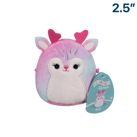 Jivin the Deer Fawn ~ 2.5" Micromallows Series 3 Squishmallow Plush
