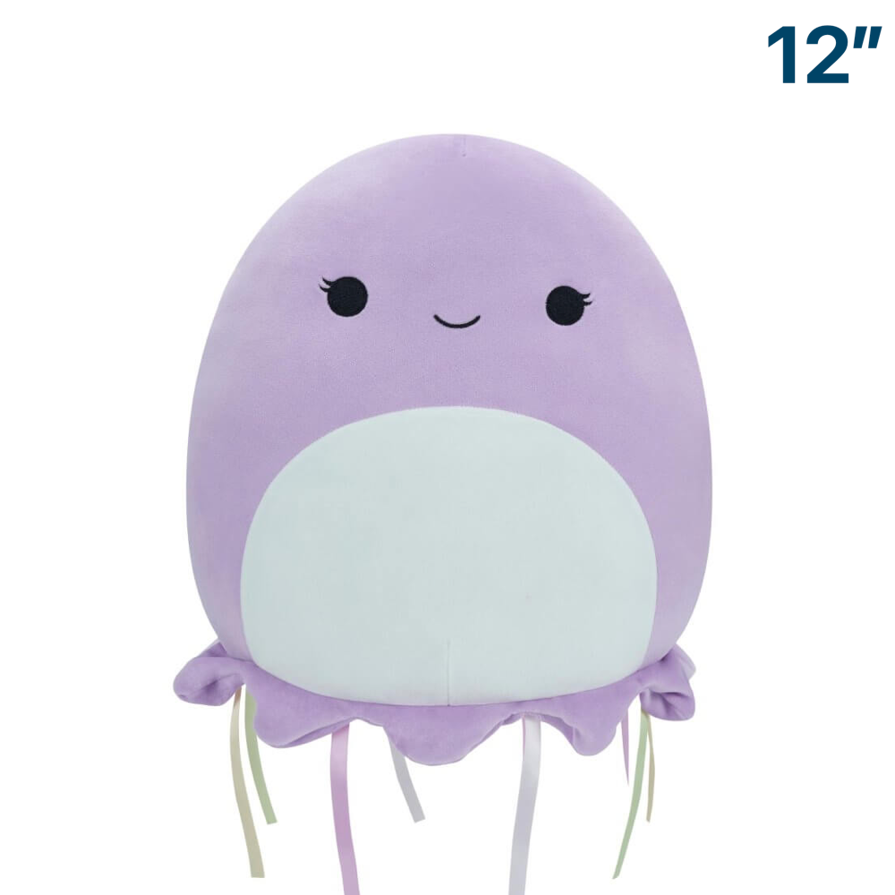 Anni the Purple Jellyfish ~ 12" Squishmallow Plush ~ In Stock!