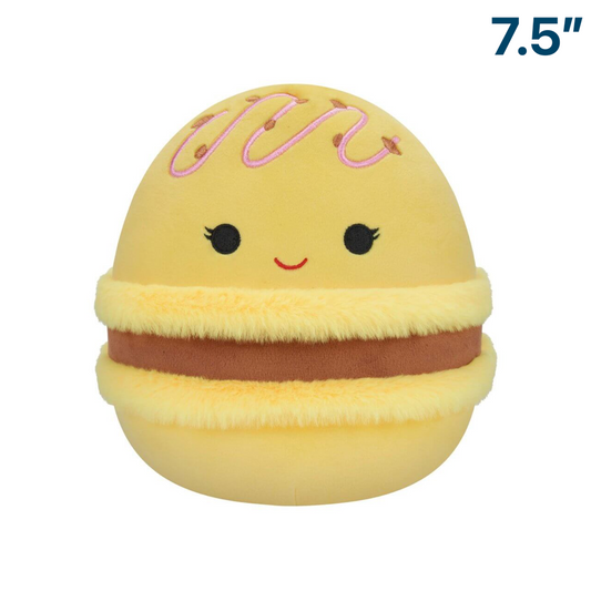 Visconti the Yellow Macaron ~ 7.5" Squishmallow Plush