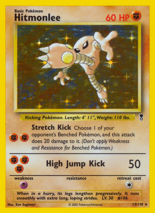Hitmonlee 13/110 Rare Holo | Legendary Collection | Pokemon Card