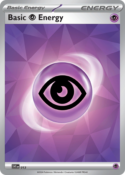 Basic Psychic Energy 13/16  | Scarlet & Violet Energies | Pokemon Card