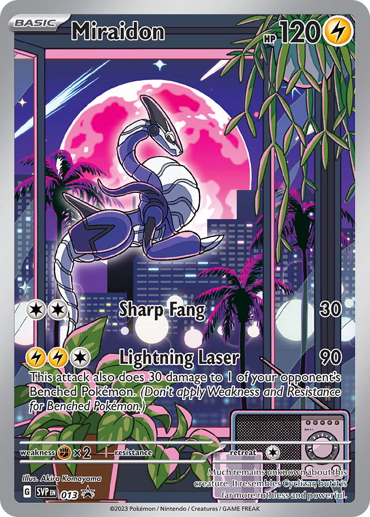 Miraidon #13 Promo | Scarlet & Violet Black Star Promos | Pokemon Card