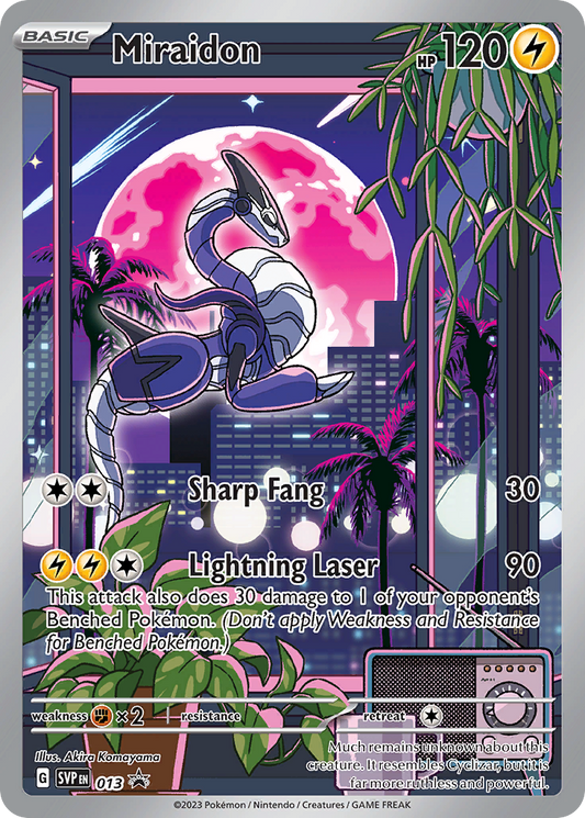 Miraidon #13 Promo | Scarlet & Violet Black Star Promos | Pokemon Card