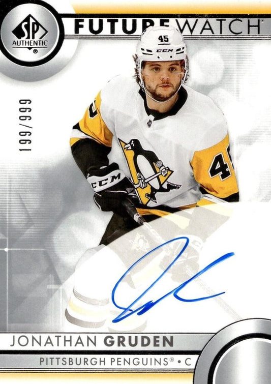 Jonathan Gruden #140 Pittsburgh Penguins | 2023-24 SP Authentic | NHL Trading Card