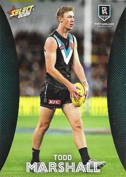 Todd Marshall #141 Port Adelaide Power | 2025 Select AFL Footy Stars | Trading Card