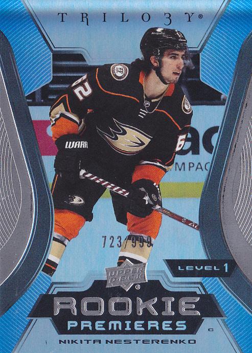 Nikita Nesterenko #142 Anaheim Ducks | 2023-24 Upper Deck Trilogy | NHL Trading Card