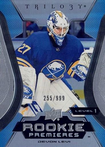 Devon Levi #143 Buffalo Sabres | 2023-24 Upper Deck Trilogy | NHL Trading Card