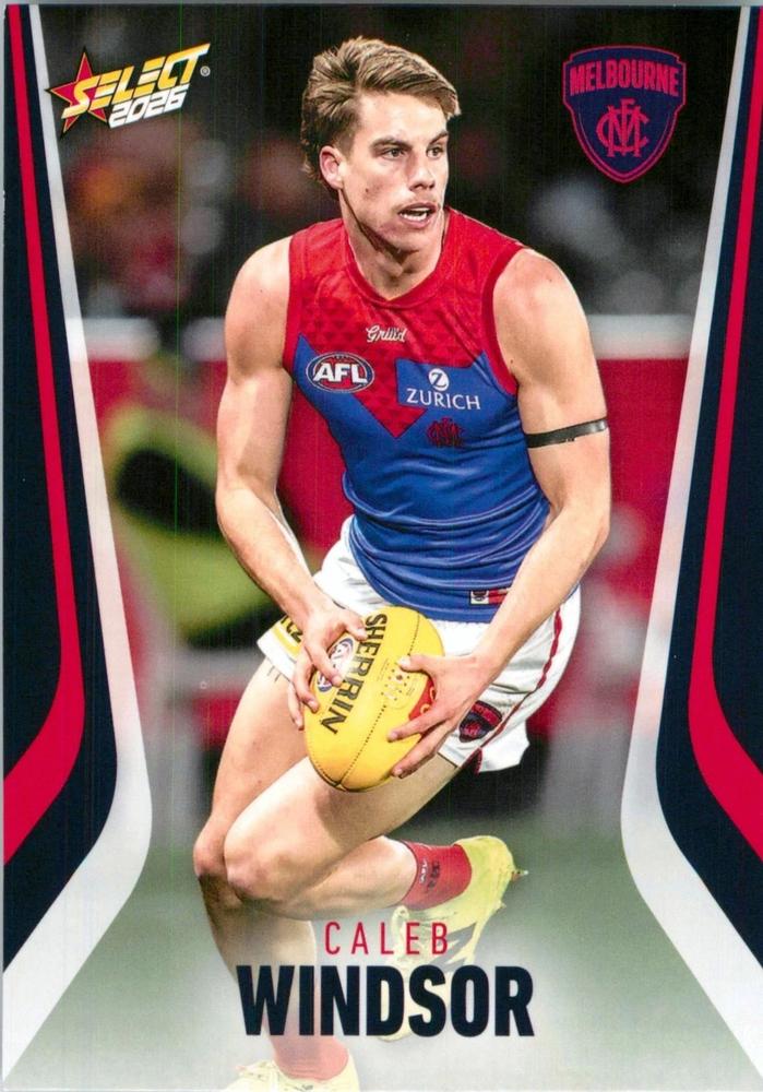 Caleb Windsor #143 Melbourne Demons | 2026 Select AFL Footy Stars | Trading Card