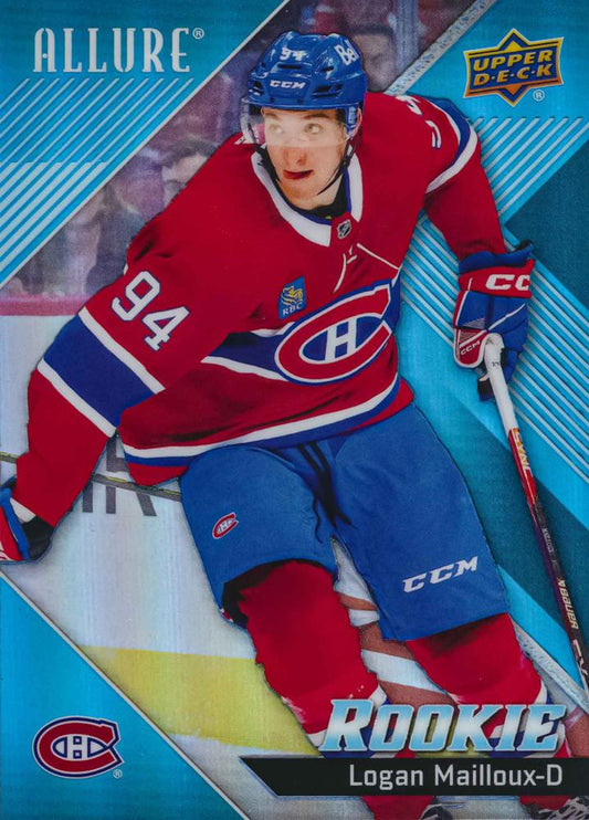 Logan Mailloux #144 Montreal Canadiens | 2024-25 Upper Deck Allure | NHL Trading Card
