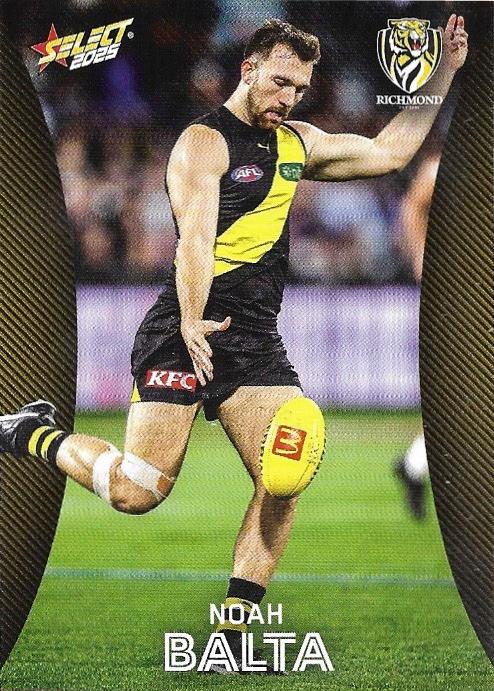 Noah Balta #144 Richmond Tigers | 2025 Select AFL Footy Stars | Trading Card