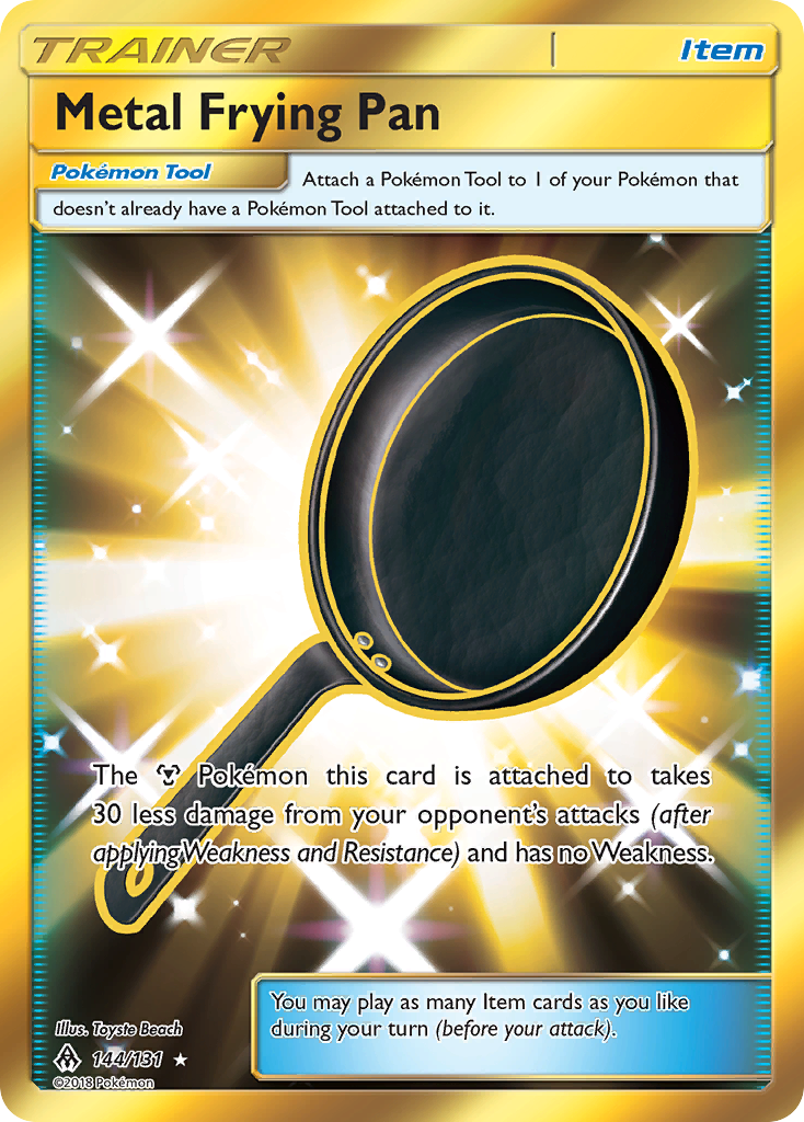 Metal Frying Pan 144/131 Rare Secret | Forbidden Light | Pokemon Card