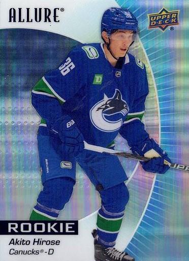 Akito Hirose #146 Vancouver Canucks | 2023-24 Upper Deck Allure | NHL Trading Card