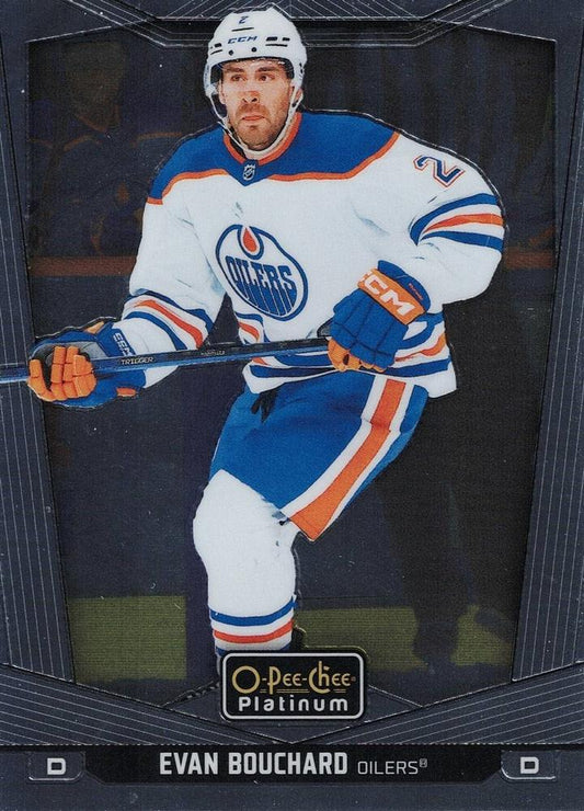 Evan Bouchard #146 Edmonton Oilers | 2024-25 O-Pee-Chee Platinum | NHL Trading Card