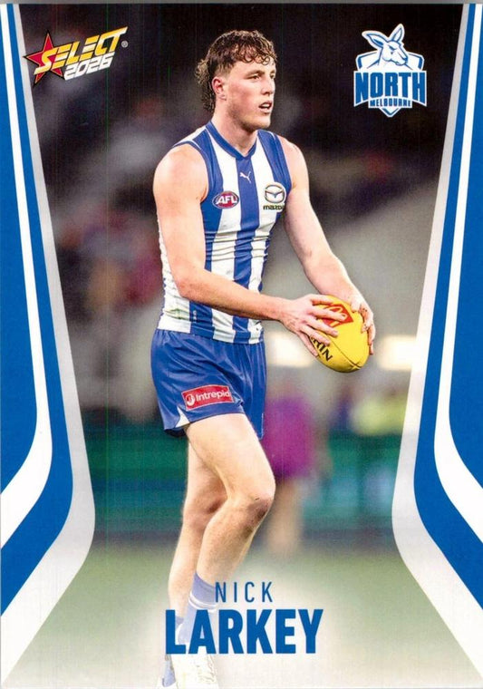 Nick Larkey #146 North Melbourne Kangaroos | 2026 Select AFL Footy Stars | Trading Card