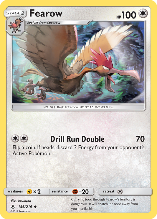 Fearow 146/214 Uncommon | Unbroken Bonds | Pokemon Card