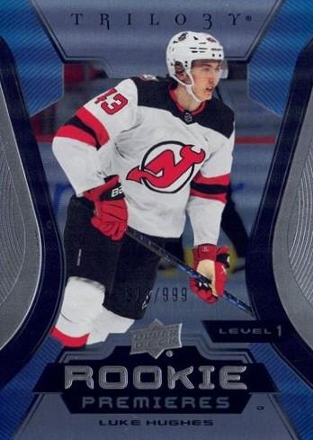 Luke Hughes #147 New Jersey Devils | 2023-24 Upper Deck Trilogy | NHL Trading Card