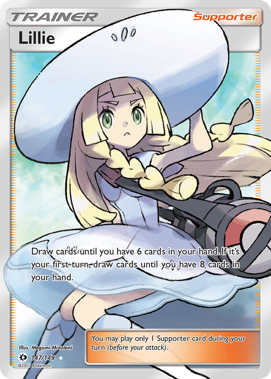 Lillie 147/149 Rare Ultra | Sun & Moon | Pokemon Card