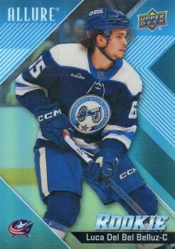 Luca Del Bel Belluz #148 Columbus Blue Jackets | 2024-25 Upper Deck Allure | NHL Trading Card