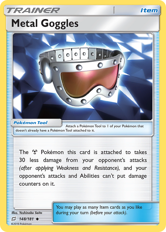 Metal Goggles 148/181 Uncommon | Team Up | Pokemon Card