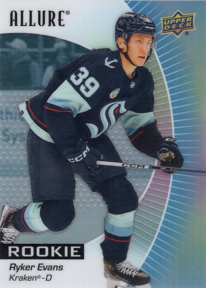 Ryker Evans #149 Seattle Kraken | 2023-24 Upper Deck Allure | NHL Trading Card
