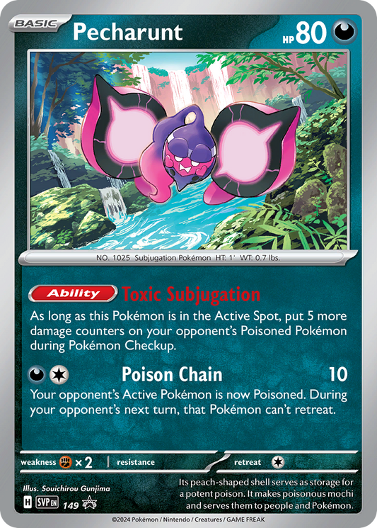 Pecharunt #149 Promo | Scarlet & Violet Black Star Promos | Pokemon Card