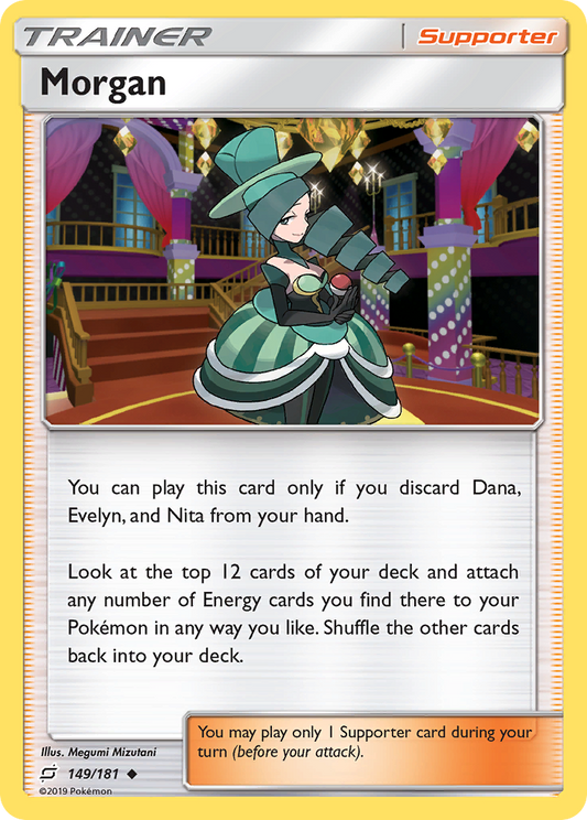 Morgan 149/181 Uncommon | Team Up | Pokemon Card
