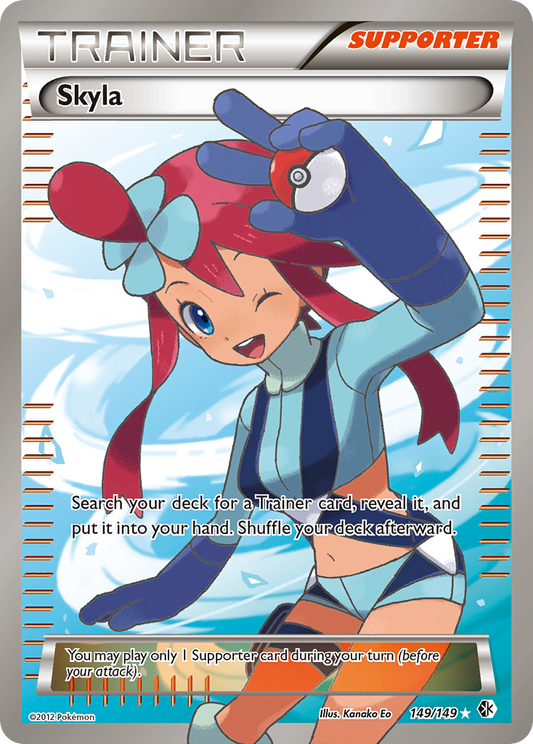 Skyla 149/149 Rare Ultra | Boundaries Crossed | Pokemon Card