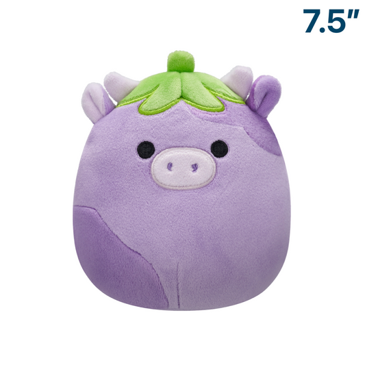 Frederick the Eggplant Cow ~ 7.5" Squishmallow Plush