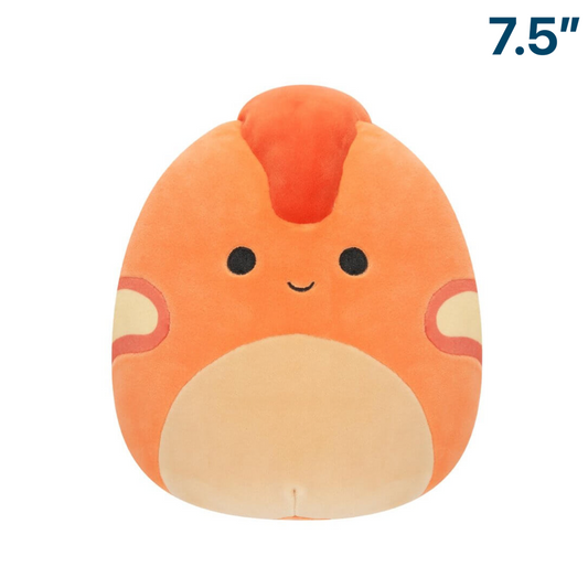 Nichelle the Orange Parasaurolophus Dinosaur ~ 7.5" Wave 17 A Squishmallow Plush