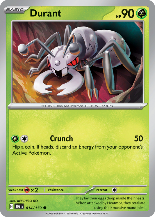 Durant 14/159 Common | Journey Together | Pokemon Card