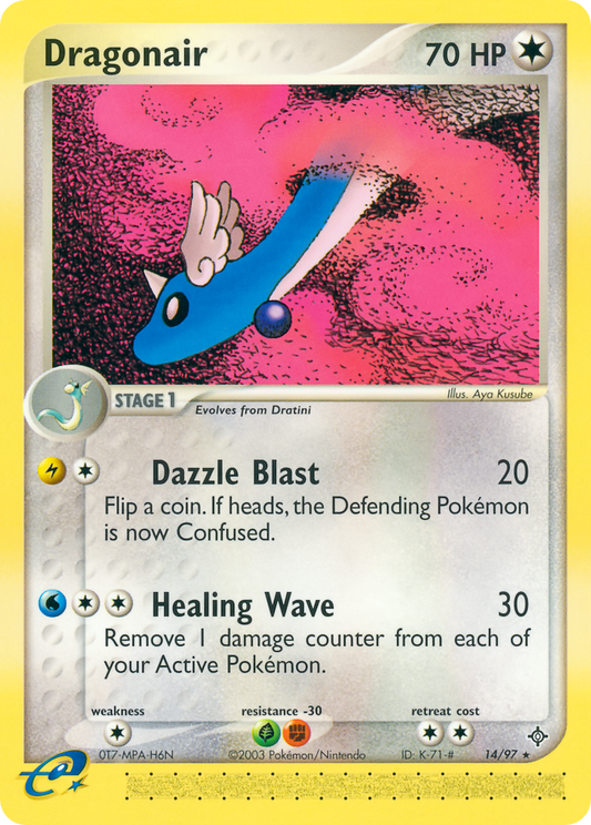Dragonair 14/97 Rare | Dragon | Pokemon Card