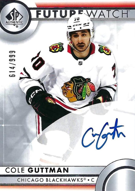 Cole Guttman #150 Chicago Blackhawks | 2023-24 SP Authentic | NHL Trading Card