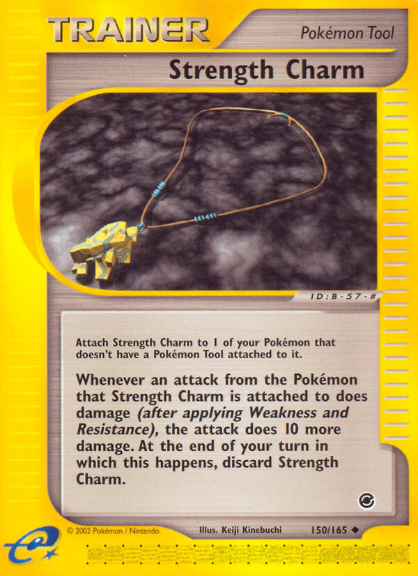 Strength Charm 150/165 Uncommon | Expedition Base Set | Pokemon Card