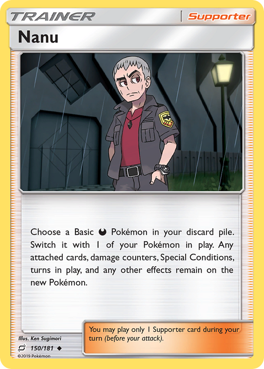Nanu 150/181 Uncommon | Team Up | Pokemon Card