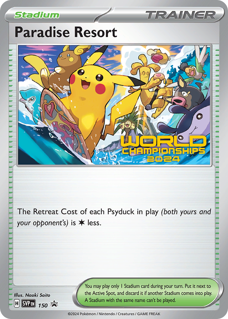 Paradise Resort #150 Promo | Scarlet & Violet Black Star Promos | Pokemon Card