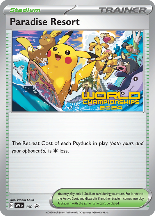 Paradise Resort #150 Promo | Scarlet & Violet Black Star Promos | Pokemon Card