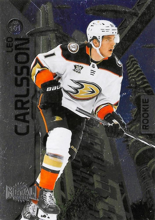 Leo Carlsson #151 Anaheim Ducks | 2023-24 SkyBox Metal Universe | NHL Trading Card