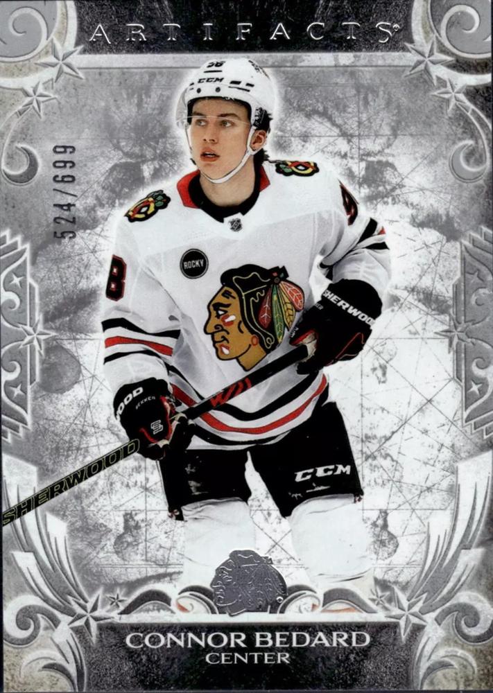 Connor Bedard #151 Chicago Blackhawks | 2024-25 Upper Deck Artifacts | NHL Trading Card