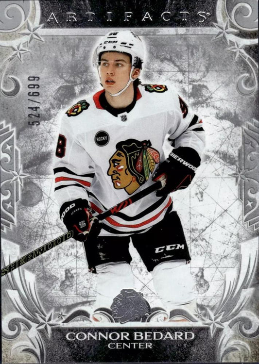 Connor Bedard #151 Chicago Blackhawks | 2024-25 Upper Deck Artifacts | NHL Trading Card