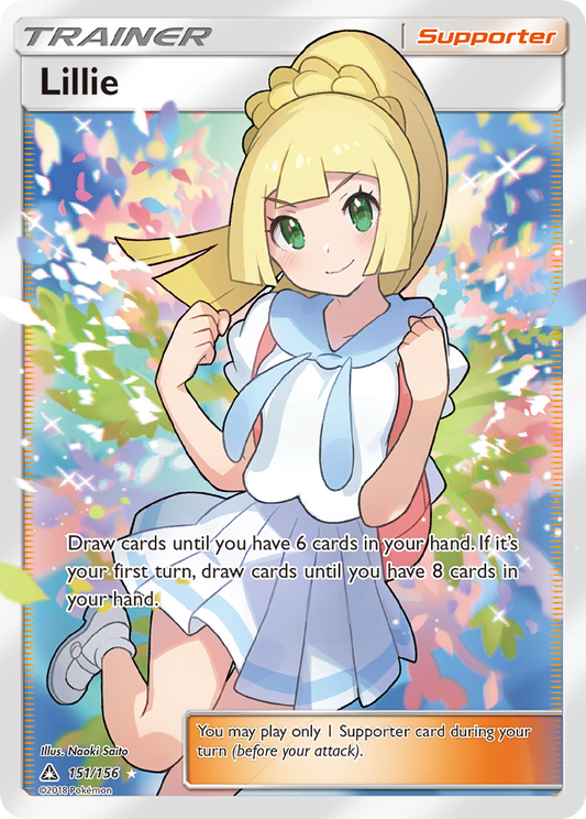 Lillie 151/156 Rare Ultra | Ultra Prism | Pokemon Card