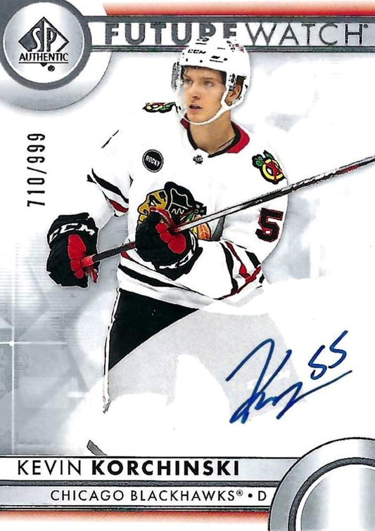 Kevin Korchinski #153 Chicago Blackhawks | 2023-24 SP Authentic | NHL Trading Card