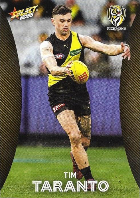 Tim Taranto #153 Richmond Tigers | 2025 Select AFL Footy Stars | Trading Card